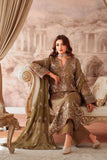Ramsha Aangan Vol-02 Embroidered Raw Silk Unstitched 3Pc Suit AA-210
