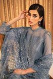 Alizeh Mehfil-e-Uroos Festive Chiffon Unstitched 3Pc Suit D-03 Aabgeena