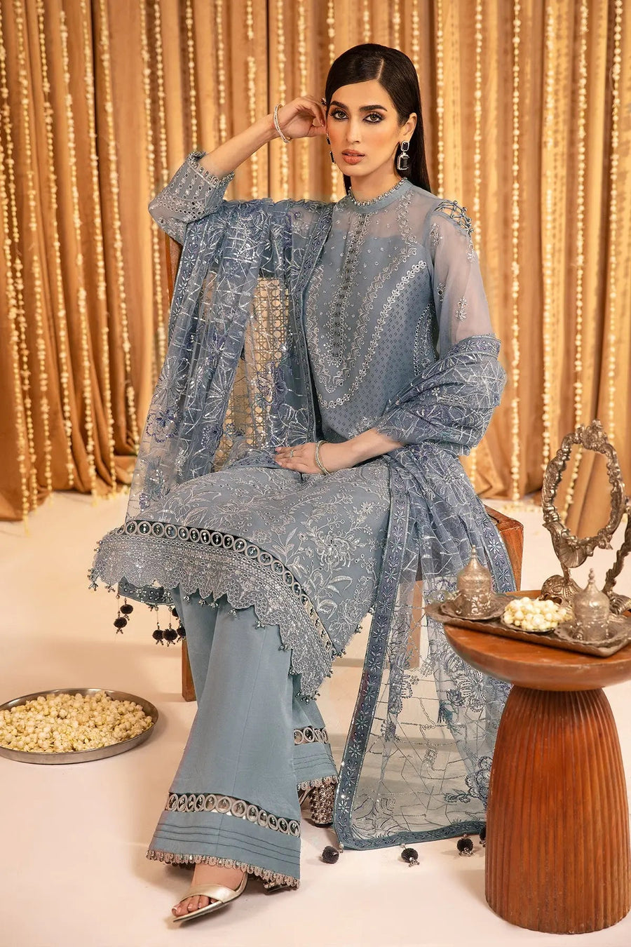 AF-CH-2159-Aabgeena Embroidered Chiffon