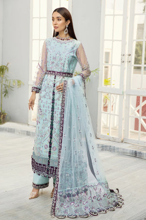 Alizeh Fashion Unstitched Embroidered Formal 3Pc Suit D-09 Aabyaan