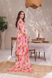 Feathers Premium Printed Lawn Unstitched 3Pc Suit AAKIFAH-FT271