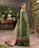 Zahra by Xenia Formals Embroidered Chiffon Unstitched 3Pc Suit D-05 ABAL