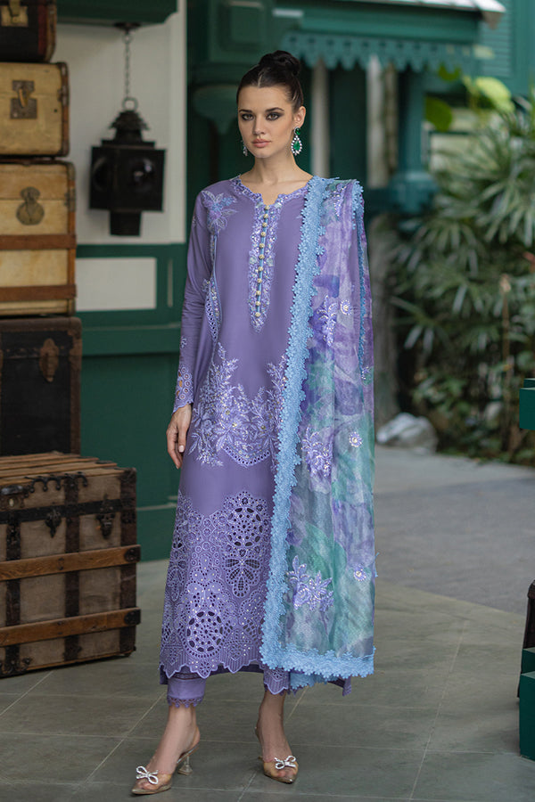 Mushq Orient Express Embroidered Lawn Unstitched 3Pc Suit MSF-05 Adeline
