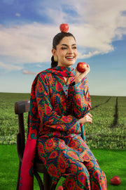 Feathers Dosti Digital Printed Khaddar Unstitched 3Pc Suit ADELN-FT571