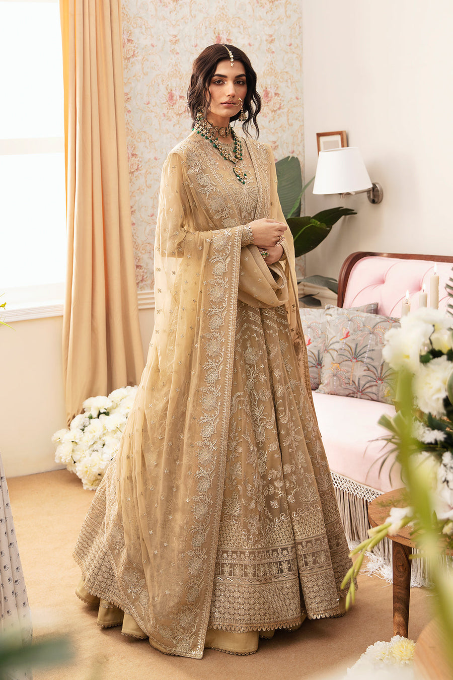 Ayzel The Whispers of Grandeur Unstitched Chiffon 3Pc Suit ADK-V1-01