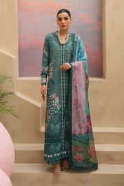 Afrozeh The Painted Garden Unstitched Lawn 3Pc Suit AEF-24-V1-01