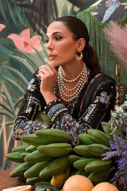 Afrozeh The Painted Garden Unstitched Lawn 3Pc Suit AEF-24-V1-03