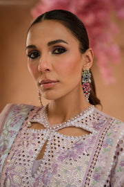 Afrozeh The Painted Garden Unstitched Lawn 3Pc Suit AEF-24-V1-09