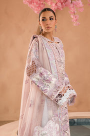 Afrozeh The Painted Garden Unstitched Lawn 3Pc Suit AEF-24-V1-09