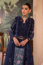 Afrozeh The Painted Garden Unstitched Lawn 3Pc Suit AEF-24-V1-10