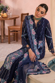 Afrozeh The Painted Garden Unstitched Lawn 3Pc Suit AEF-24-V1-10
