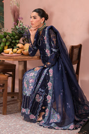 Afrozeh The Painted Garden Unstitched Lawn 3Pc Suit AEF-24-V1-10