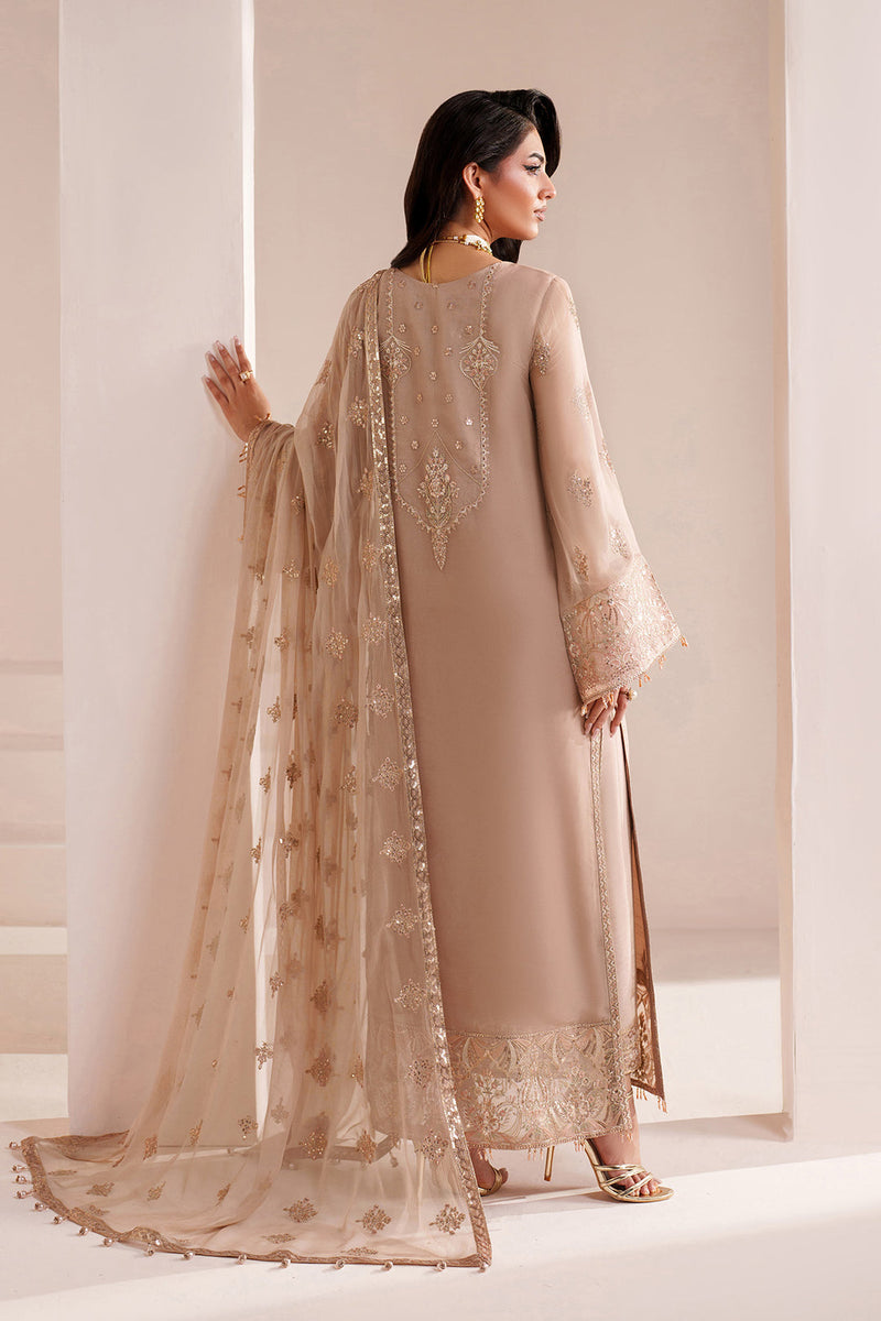 Alizeh Aymal Embroidered Chiffon Unstitched 3Pc Suit AF-BHM-4064-Cove