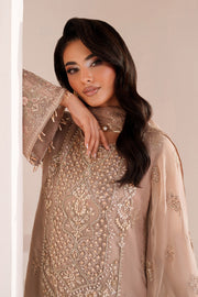 Alizeh Aymal Embroidered Chiffon Unstitched 3Pc Suit AF-BHM-4064-Cove