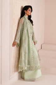 Alizeh Aymal Embroidered Chiffon Unstitched 3Pc Suit AF-BHM-4068-Zyah