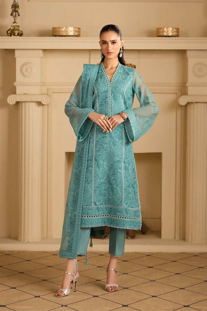 Alizeh Formals Embroidered Chiffon Unstitched 3Pc Suit AF-CH-2249-Abrish