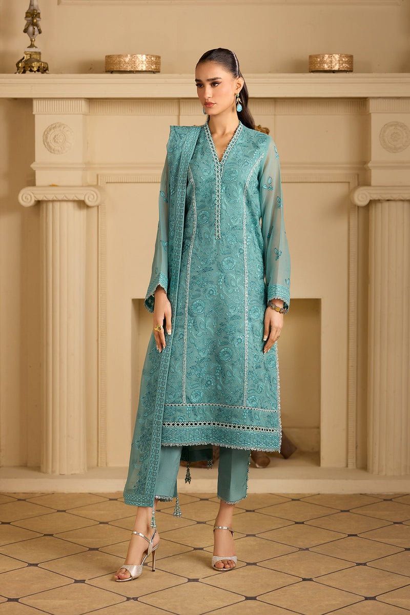 Alizeh Formals Embroidered Chiffon Unstitched 3Pc Suit AF-CH-2249-Abrish