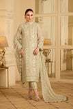 Alizeh Formals Embroidered Chiffon Unstitched 3Pc Suit AF-CH-2250-Spade