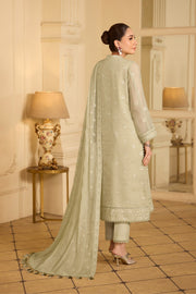 Alizeh Formals Embroidered Chiffon Unstitched 3Pc Suit AF-CH-2250-Spade