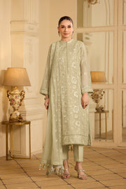 Alizeh Formals Embroidered Chiffon Unstitched 3Pc Suit AF-CH-2250-Spade