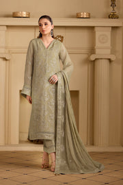 Alizeh Formals Embroidered Chiffon Unstitched 3Pc Suit AF-CH-2254-Tasnim