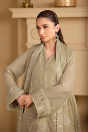 Alizeh Formals Embroidered Chiffon Unstitched 3Pc Suit AF-CH-2254-Tasnim