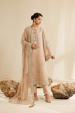 Alizeh Sireine Embroidered Chiffon Unstitched 3Pc Suit AF-CH-2288-Dune