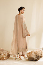 Alizeh Sireine Embroidered Chiffon Unstitched 3Pc Suit AF-CH-2288-Dune