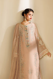 Alizeh Sireine Embroidered Chiffon Unstitched 3Pc Suit AF-CH-2288-Dune