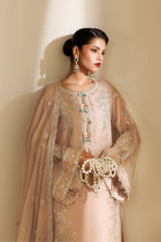 Alizeh Sireine Embroidered Chiffon Unstitched 3Pc Suit AF-CH-2288-Dune