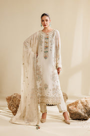 Alizeh Sireine Embroidered Chiffon Unstitched 3Pc Suit AF-CH-2289-Cloud
