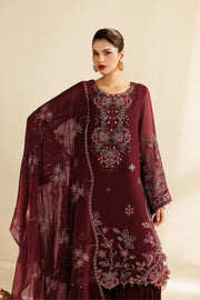 Alizeh Sireine Embroidered Chiffon Unstitched 3Pc Suit AF-CH-2290-Starlight