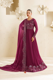 Alizeh Sireine Embroidered Chiffon Unstitched 3Pc Suit AF-CH-2293-Rubyra