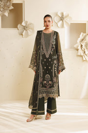 Alizeh Sireine Embroidered Chiffon Unstitched 3Pc Suit AF-CH-2295-Sorel