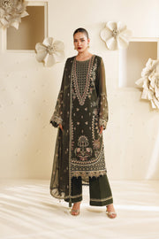 Alizeh Sireine Embroidered Chiffon Unstitched 3Pc Suit AF-CH-2295-Sorel
