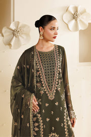 Alizeh Sireine Embroidered Chiffon Unstitched 3Pc Suit AF-CH-2295-Sorel