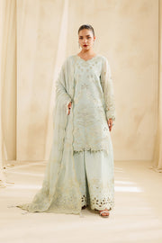 Alizeh Sireine Embroidered Chiffon Unstitched 3Pc Suit AF-CH-2297-Vanilla