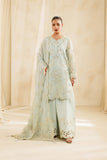 Alizeh Sireine Embroidered Chiffon Unstitched 3Pc Suit AF-CH-2297-Vanilla