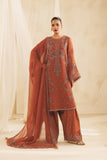 Alizeh Sireine Embroidered Chiffon Unstitched 3Pc Suit AF-CH-2298-Glimmer