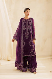 Alizeh Sireine Embroidered Chiffon Unstitched 3Pc Suit AF-CH-2299-Cascade