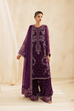 Alizeh Sireine Embroidered Chiffon Unstitched 3Pc Suit AF-CH-2299-Cascade