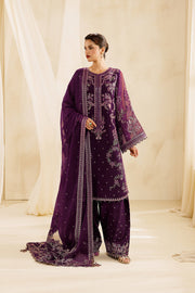 Alizeh Sireine Embroidered Chiffon Unstitched 3Pc Suit AF-CH-2299-Cascade