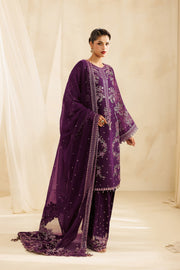 Alizeh Sireine Embroidered Chiffon Unstitched 3Pc Suit AF-CH-2299-Cascade