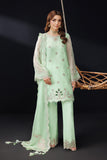Dua by Alizeh Fashion Embroidered Chiffon Unstitched 3Pc Suit AF-DUA-3038-Opaline