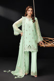 Dua by Alizeh Fashion Embroidered Chiffon Unstitched 3Pc Suit AF-DUA-3038-Opaline