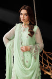 Dua by Alizeh Fashion Embroidered Chiffon Unstitched 3Pc Suit AF-DUA-3038-Opaline