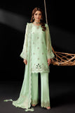 Dua by Alizeh Fashion Embroidered Chiffon Unstitched 3Pc Suit AF-DUA-3038-Opaline