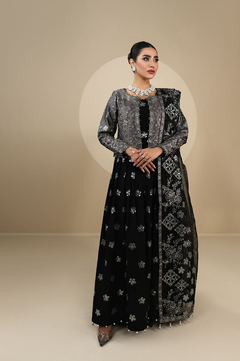 Alizeh Fashion Embroidered Silk Unstitched 3Pc Suit AF-UF-9025-NAAZ