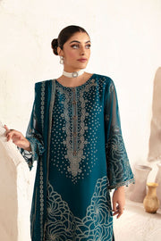 Alizeh Fashion Embroidered Chiffon Unstitched 3Pc Suit AF-UF-9026-MINAL