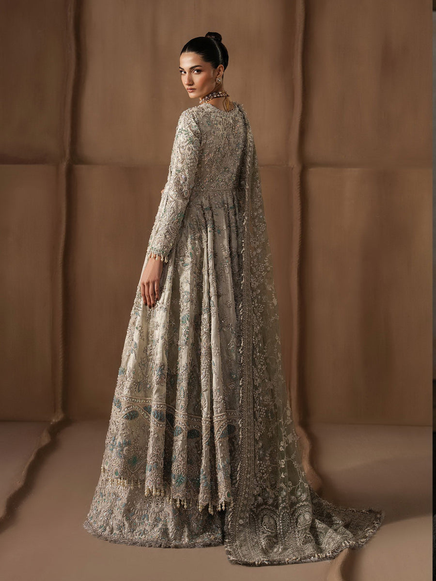 Afrozeh Embroidered Luxury Bridal Unstitched 3Pc Suit AFB-25-03 BEACTRICE
